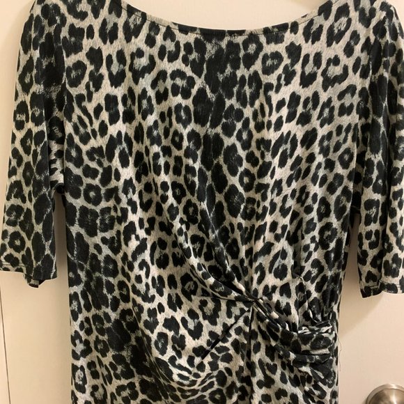 Animal print black and white dress by Pink Tartan - Picture 6 of 6